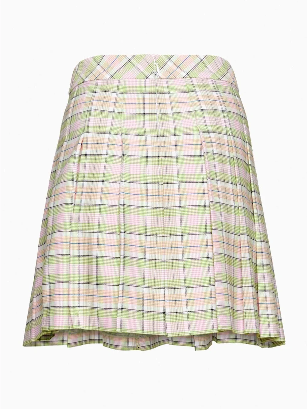 Aritzia Sunday Best Olive Mini Pleated Skirt Size 6